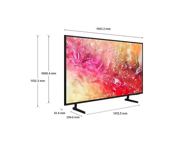 85 Inch Crystal UHD DU7000 4K Tizen OS Smart TV (2024) - Image 2